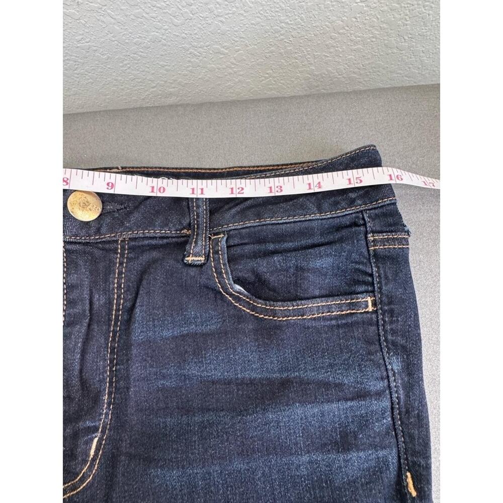 American Eagle Outfitters Jegging Jeans Super Stretch Dark Wash Women's 12 Short - Picture 10 of 12